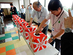 抽選の様子